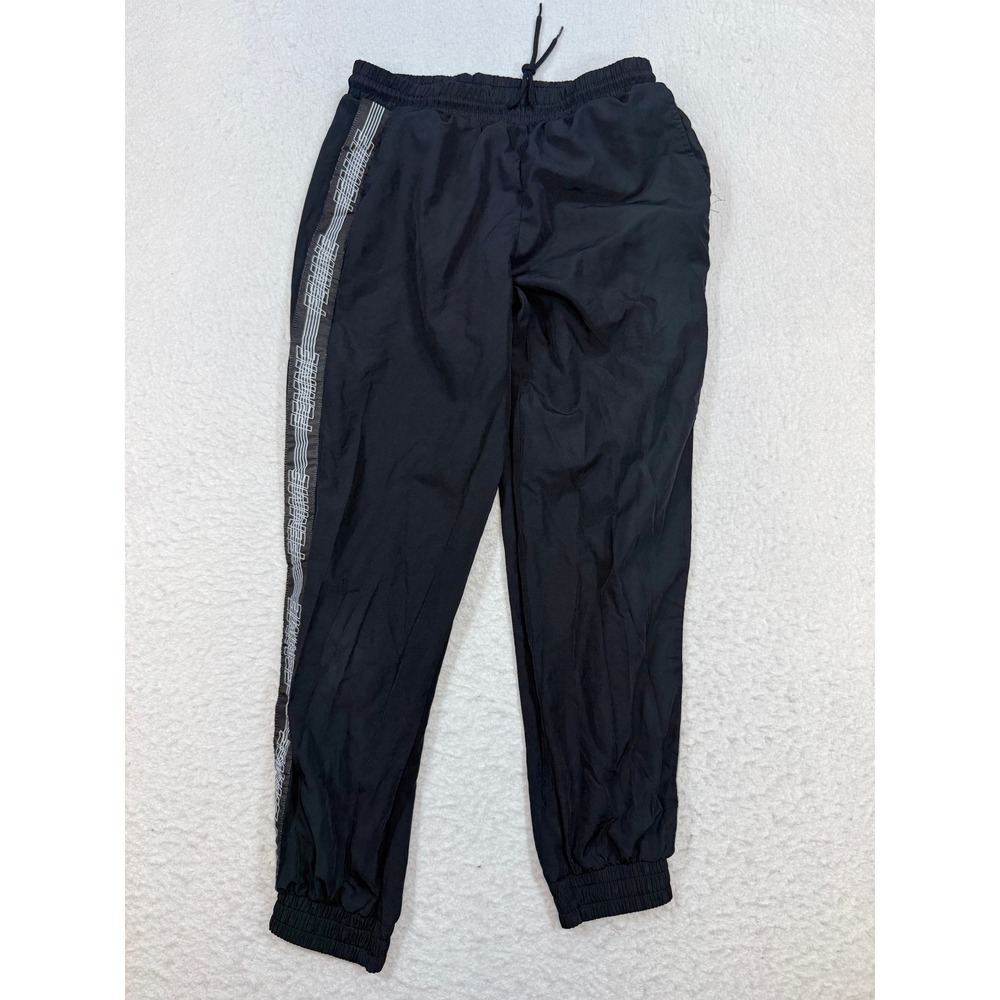 Forever 21 Black Femme Graphic Side Stripe Joggers Track Pants Small
